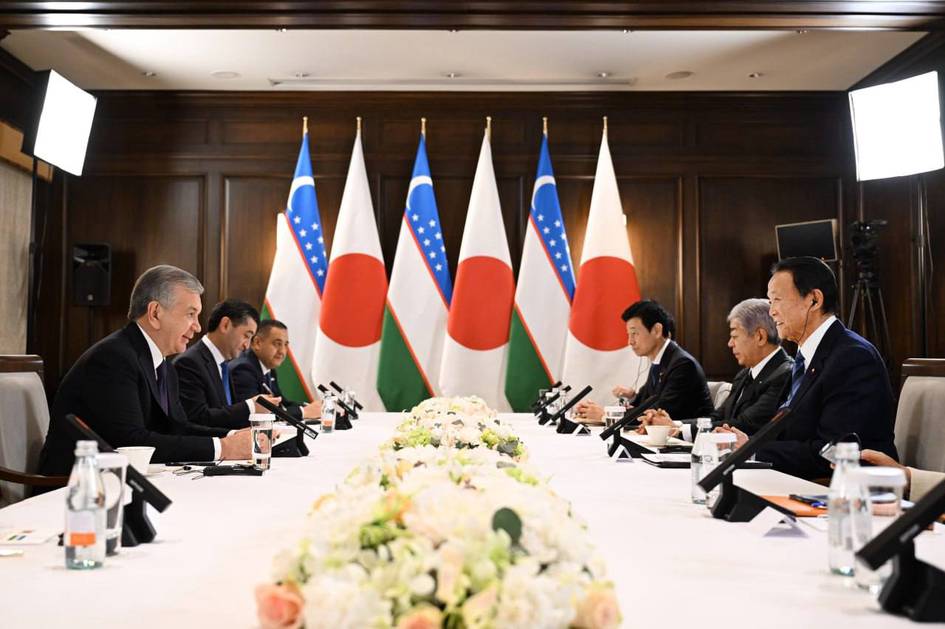 Oʻzbekiston prezidenti Yaponiya parlamentidagi Doʻstlik ligasi aʼzolarini qabul qildi